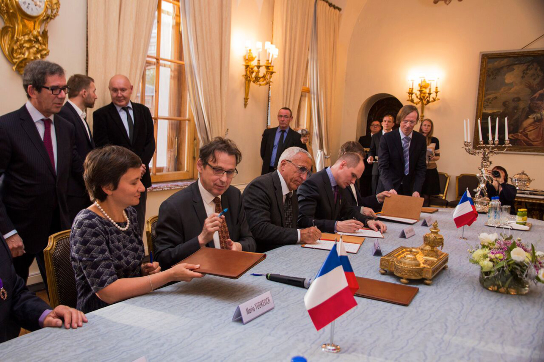 Подписание соглашения о создании российско-французского Междисциплинарного научного центра Понселе (МНПЦ)