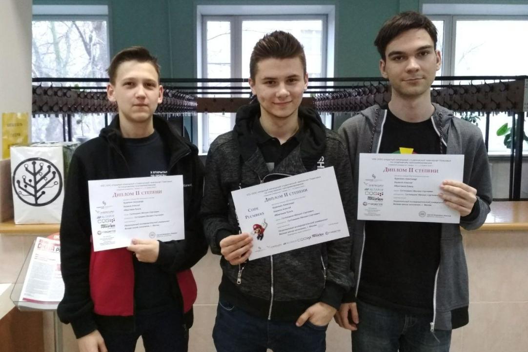 Студенты ФКН получили дипломы чемпионата Поволжья по спортивному программированию