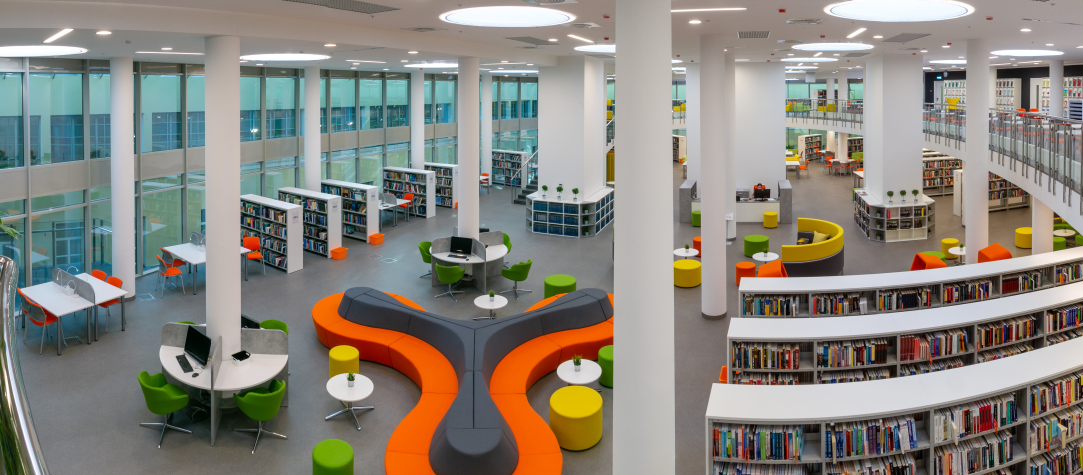 HSE’s New Library at Pokrovka: 500 Seats, 24-Hour Access