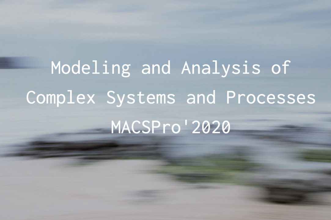 Иллюстрация к новости: Международная конференция «Моделирование и анализ сложных систем и процессов» (Modeling and Analysis of Complex Systems and Processes (MACSPro'2020)), 20-24 октября 2020