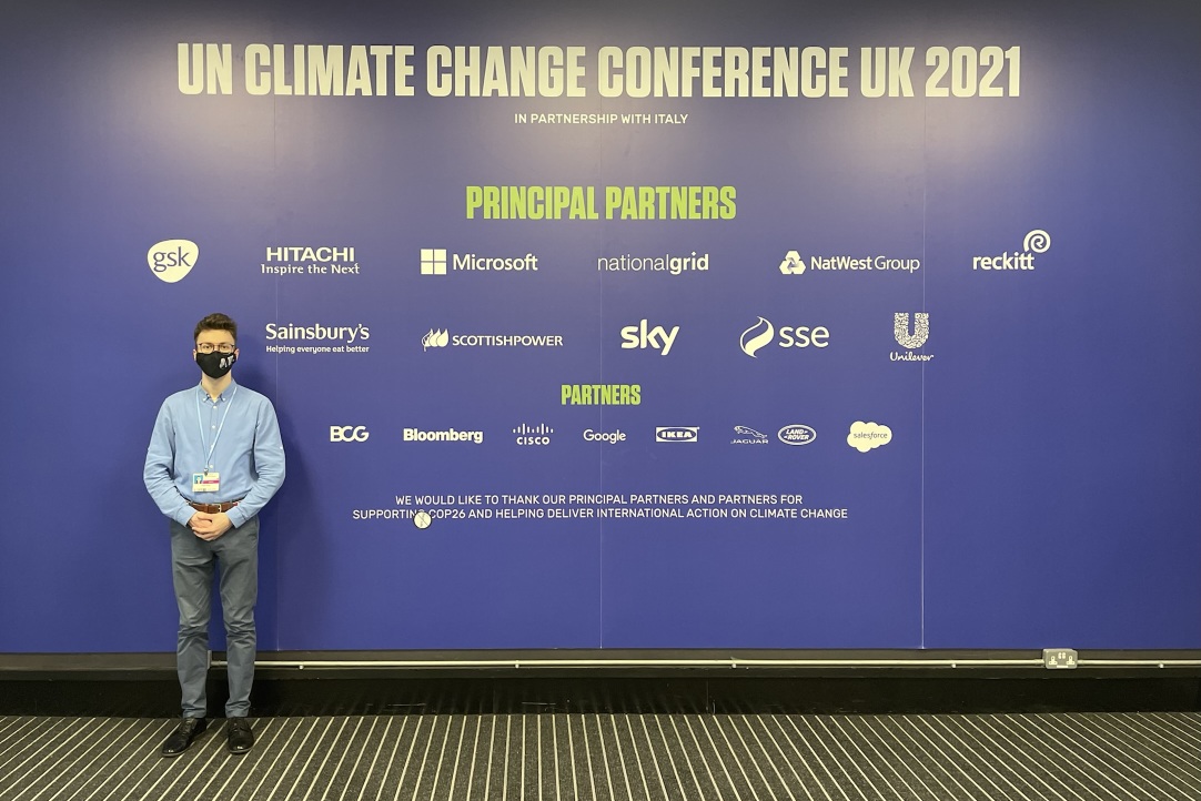 Faculty Student Partakes in COP26 Climate Conference