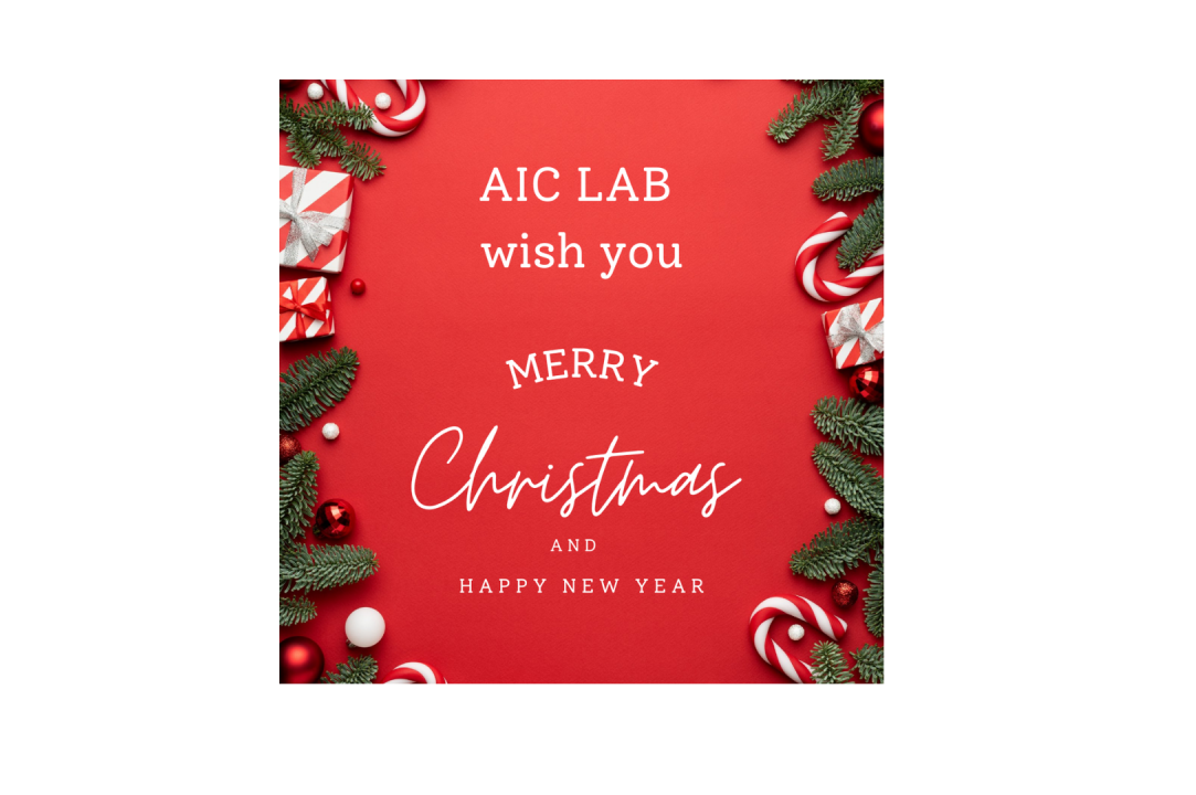AIC LAB wish you Merry Christmas and Happy New Year