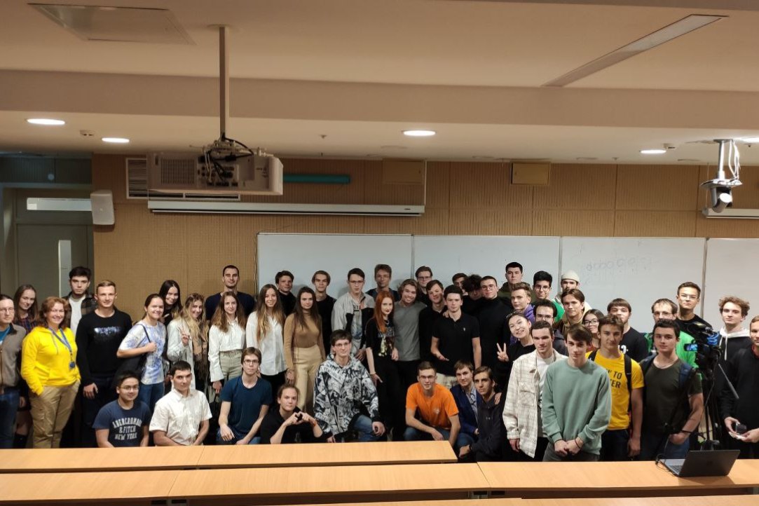 Иллюстрация к новости: A new season of master classes from the Entrepreneurs Club FCS has started. The first master class was held by a young entrepreneur Bogdan Chechin