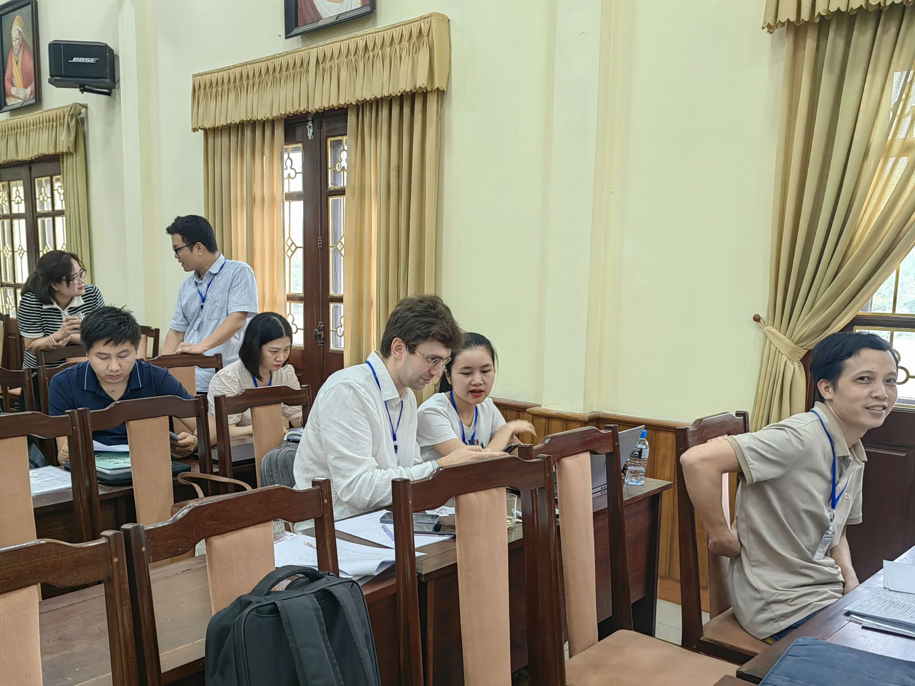 Alexander Perepechko at Workshop "Flexibility in Algebraic Geometry", Hanoi, Vietnam, May 2025 Alexander Perepechko at Workshop "Flexibility in Algebraic Geometry", Hanoi, Vietnam, May 2025