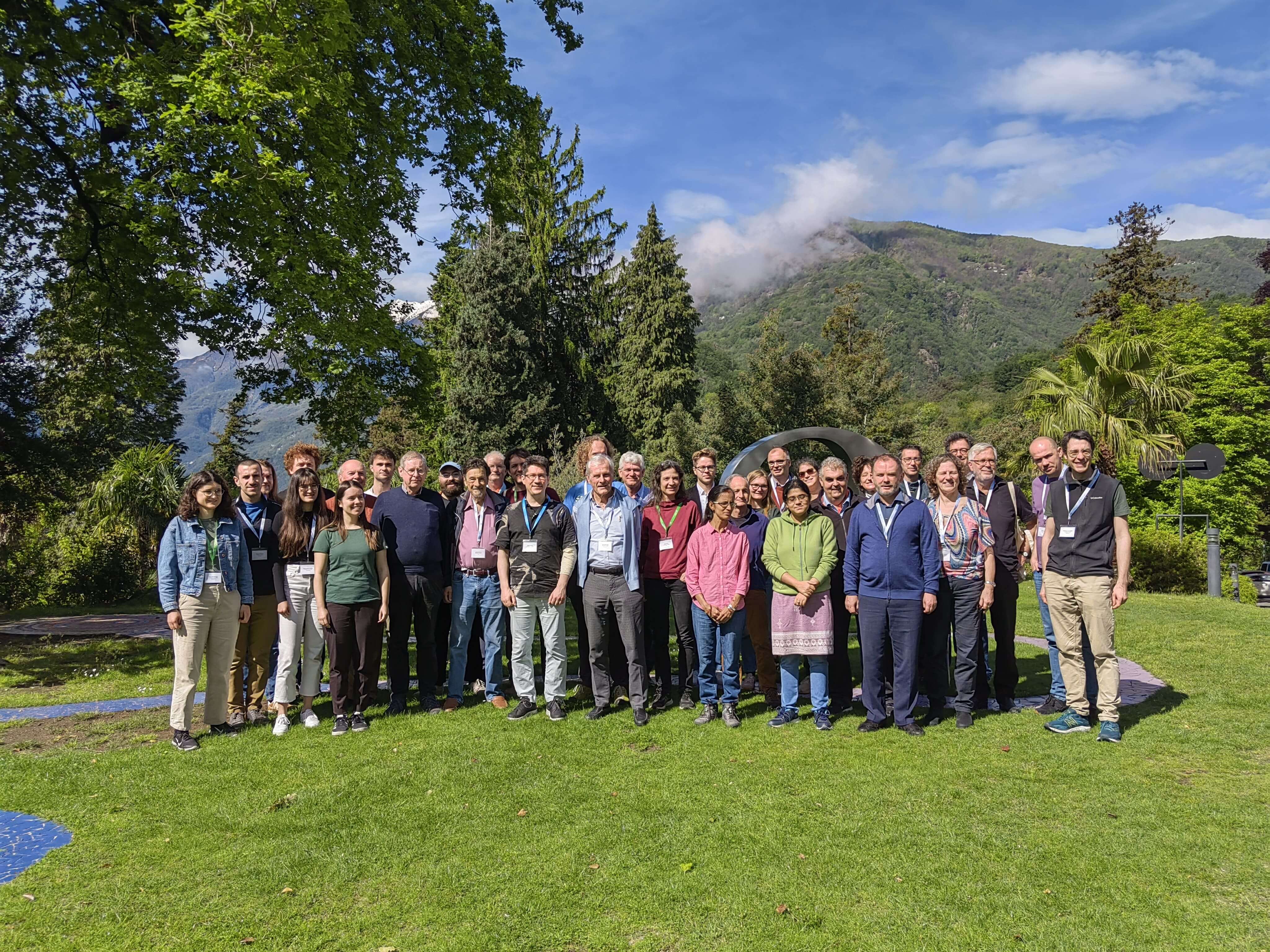 Участники воркшопа "Algebraic Transformation Groups", Аскона, Швейцария, май 2024