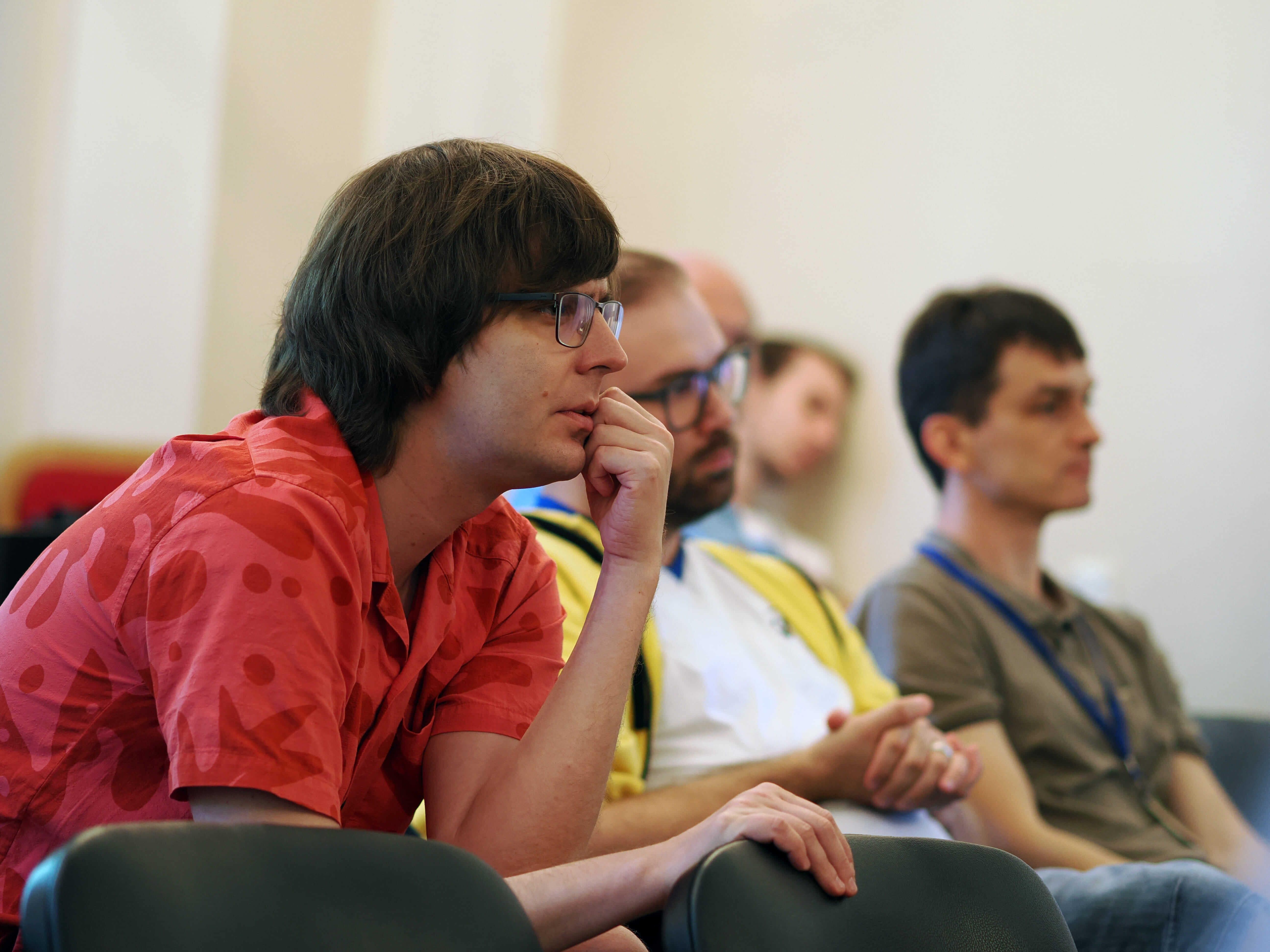 Laboratory staff at Conference "Algebraic groups: the White Nights season - IV", Euler Institute, Saint Petersburg, July 2024